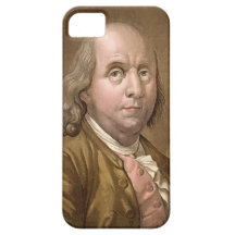 Portrait of Benjamin Franklin (1706-90), from 'Le iPhone 5 Case