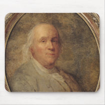 Portrait of Benjamin Franklin, c.1780 mousepads