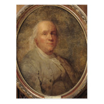 Portrait of Benjamin Franklin, c.1780 postcards