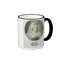Portrait of Blanche de Castille (1185-1252) engrav Coffee Mug