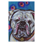 Portrait of Bubbly Bulldog Customized Stationery