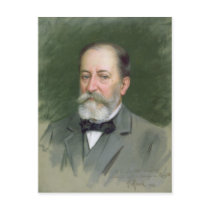 Portrait of Camille Saint-Saens  1903 Post Card