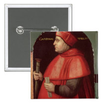 Portrait of Cardinal Thomas Wolsey buttons