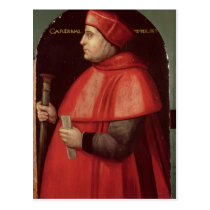 Portrait of Cardinal Thomas Wolsey postcards