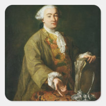 Portrait of Carlo Goldoni Stickers