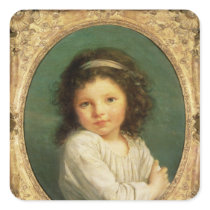 Portrait of Caroline Lalive de la Briche, 1786 Stickers