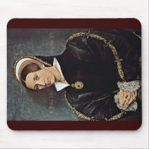 Portrait Of Catarina Howard 5Th Wife Of King Henry Mouse Pad