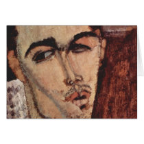 Portrait of Celso Lagar - Amedeo Modigliani cards