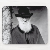 Portrait of Charles Darwin  1881 mousepads
