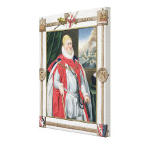 Portrait of Charles Howard (1536-1624) 2nd Baron o canvas prints
