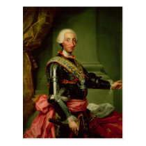 Portrait of Charles III  c.1761 postcards