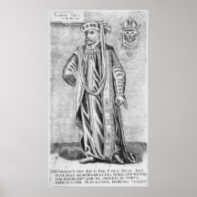 Portrait of Charles V , Holy Roman Emperor Poster