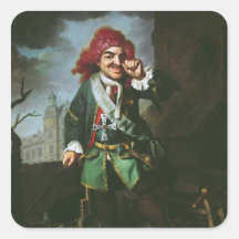 Portrait of Clemens Perkeo Stickers