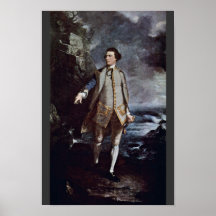 Portrait Of Commodore Augustus Keppel Print