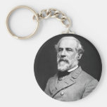 Portrait of Confederate General Robert E. Lee Key Chain