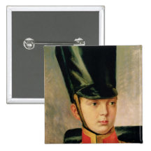 Portrait of Crown Prince Alexander Button