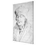 Portrait of Desiderius Erasmus  1520 Gallery Wrap Canvas