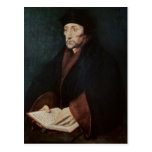 Portrait of Desiderius Erasmus  of Rotterdam Post Cards