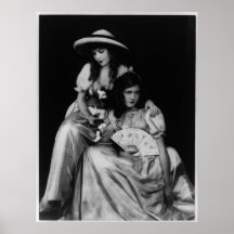 Portrait of Dorothy and Lillian Gish Posters