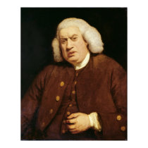 Portrait of Dr. Samuel Johnson posters