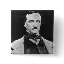Portrait of Edgar Allan Poe Pin
