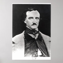 Portrait of Edgar Allan Poe Print