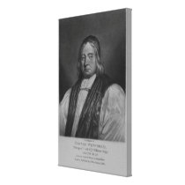 Portrait of Edward Wetenhall canvas prints