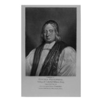 Portrait of Edward Wetenhall posters