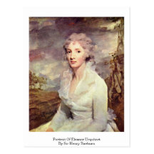 Portrait Of Eleanor Urquhart By Sir Henry Raeburn Postcards