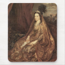 Portrait of Elisabeth Theresa by Antoon van Dyck Mousepads