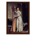 Portrait Of Eliza Ridgely (The Lady With The Harp) Cards