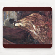 Portrait Of Elizabeth Theresa Or Shirley Mousepad