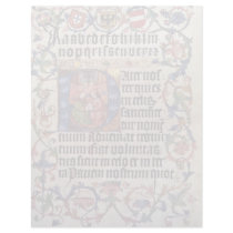 Portrait Of Emperor Maximilian I And His Teacher B Letterhead