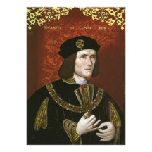 Portrait of English King Richard III Photo