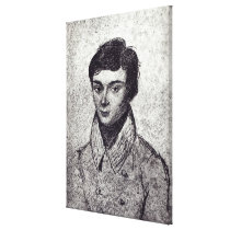 Portrait of Evariste Galois canvas prints