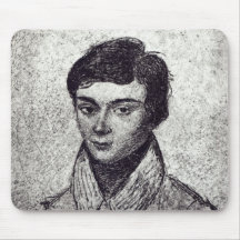 Portrait of Evariste Galois Mousepad
