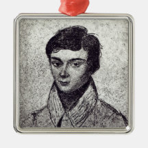 Portrait of Evariste Galois Ornament