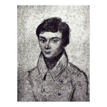 Portrait of Evariste Galois posters