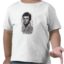 Portrait of Evariste Galois t-shirts