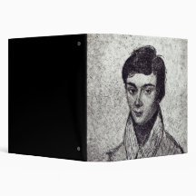 Portrait of Evariste Galois Vinyl Binders