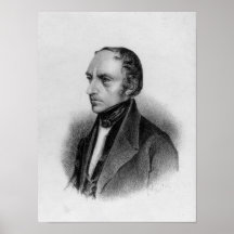 Portrait of Francois Guizot Posters