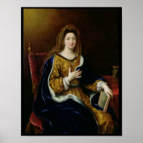 Portrait of Francoise d'Aubigne  Marquise Poster