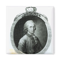 Portrait of Frederick Augustus I magnets