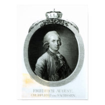 Portrait of Frederick Augustus I posters