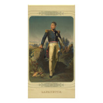 Portrait of French General Marquis de Lafayette Photo Greeting Card