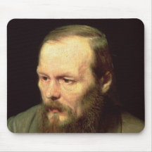 Portrait of Fyodor Dostoyevsky  1872 Mouse Pads