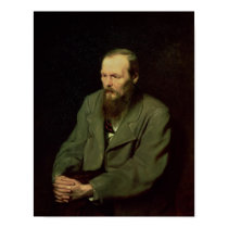 Portrait of Fyodor Dostoyevsky  1872 posters