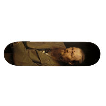 Portrait of Fyodor Dostoyevsky by Vasily Perov Skateboard Decks