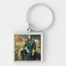 Portrait of General Louis-Lazare Hoche Key Chain
