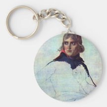 Portrait Of General Napoleon Bonaparte By David Ja Key Chains